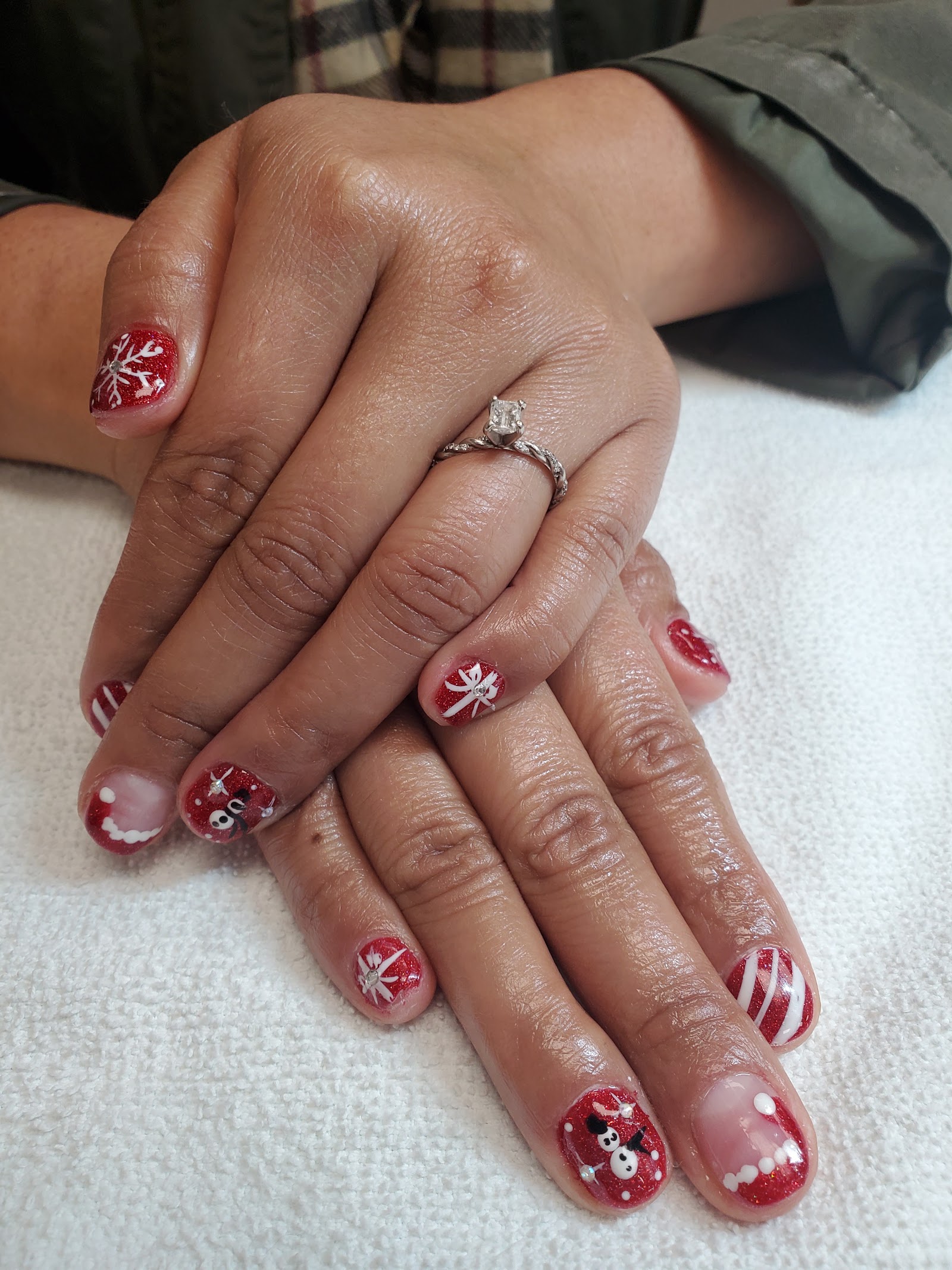 LUXE Nails & Spa nail work in Westminster, Colorado